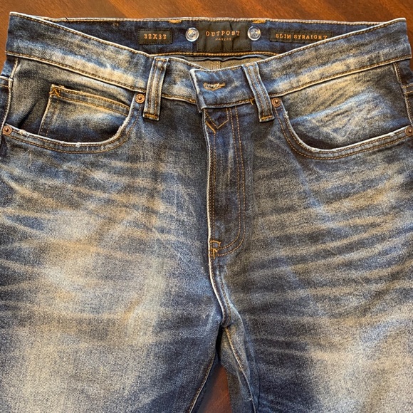 Outpost Slim Straight Jeans. 32 x 32. - Picture 1 of 4